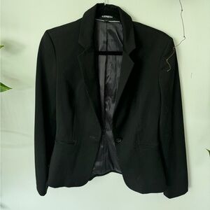 Express Women’s Cut Black Blazer
